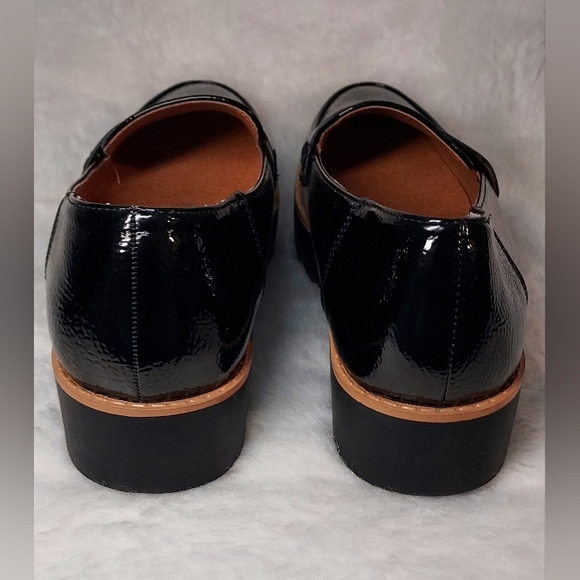Laundry List size 9 black platform slip-on - Picture 4 of 6